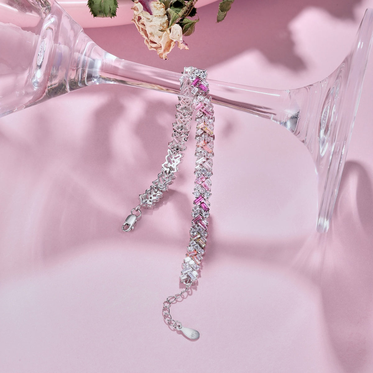 [Lumi Jewelry]Dazzling Unique Multi Shape Daily Bracelet