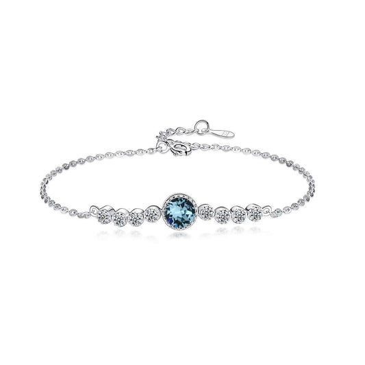 [Lumi Jewelry]Luxurious Heart Of The Ocean Bracelet