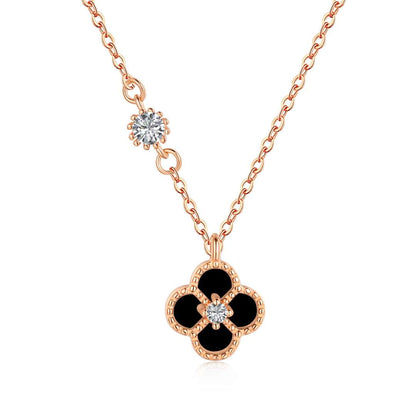 [Lumi Jewelry]Delicate Flower Shape Necklace