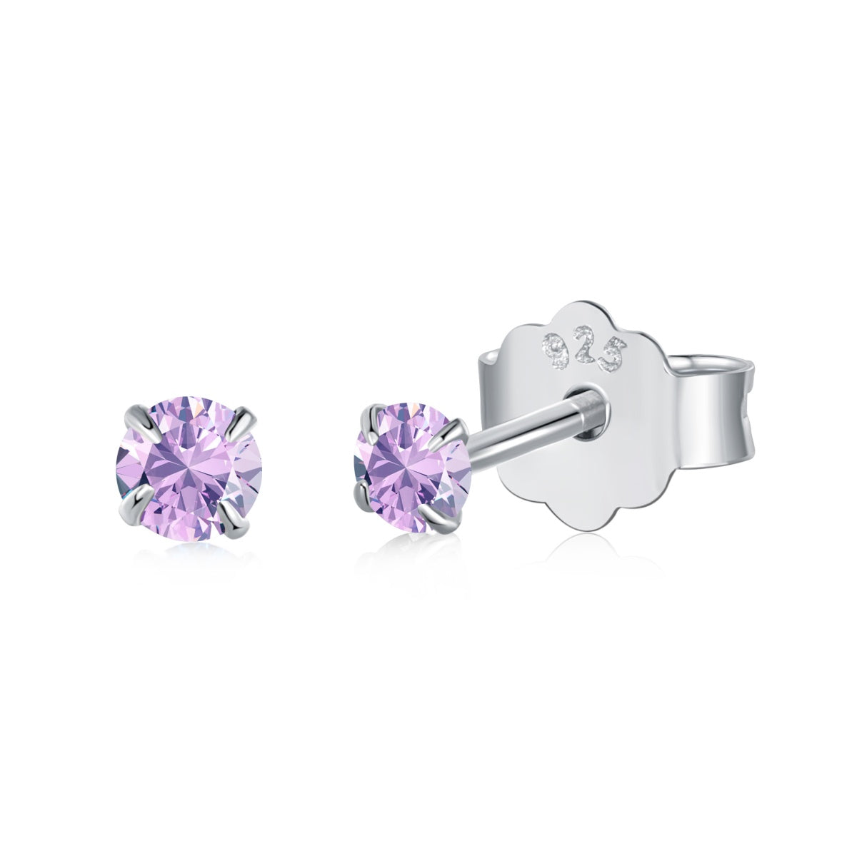 [Lumi Jewelry]Delicate Solitaire Earrings
