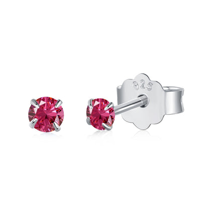 [Lumi Jewelry]Delicate Solitaire Earrings