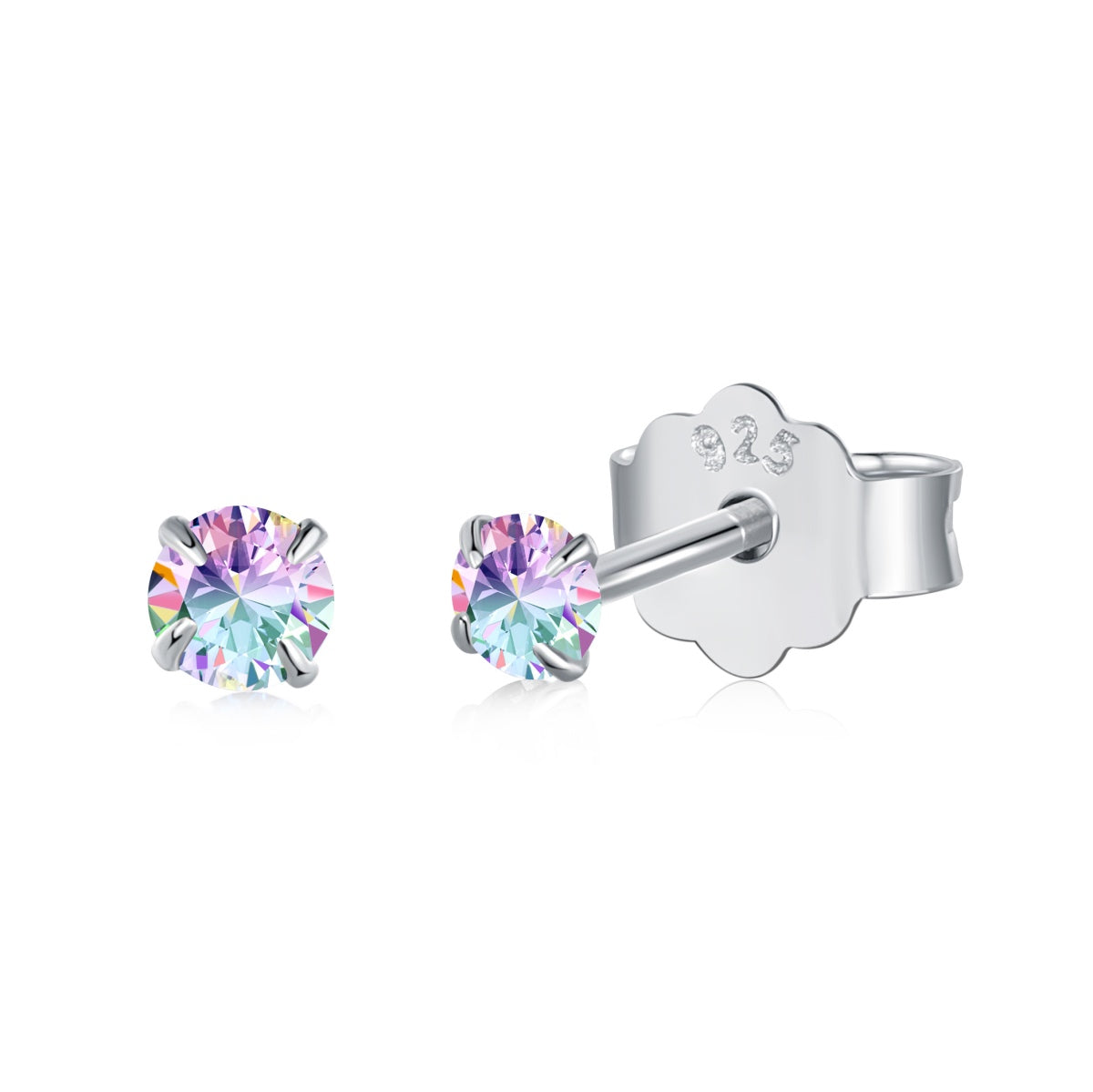 [Lumi Jewelry]Delicate Solitaire Earrings