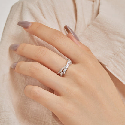 [Lumi Jewelry]Unique Colorful Marquise Cut Daily Ring