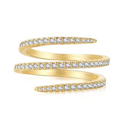 [Lumi Jewelry]Unique Vibrant Entangle Daily Ring