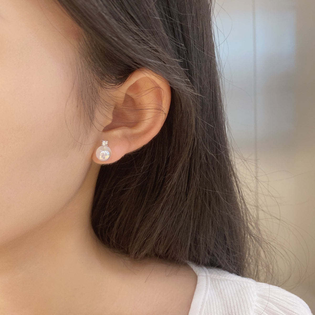 [Lumi Jewelry]Symphony Mermaid Pearl Earrings