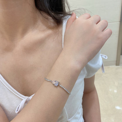 [Lumi Jewelry]Dazzling Unique Multi Shape Lover Bracelet