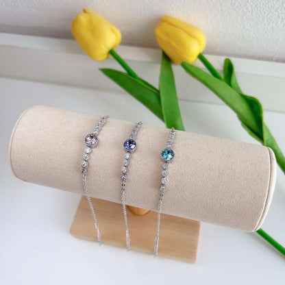 [Lumi Jewelry]Luxurious Heart Of The Ocean Bracelet