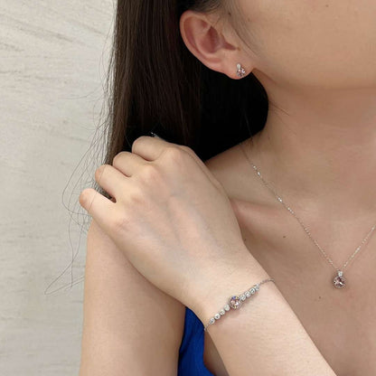 [Lumi Jewelry]Luxurious Heart Of The Ocean Bracelet