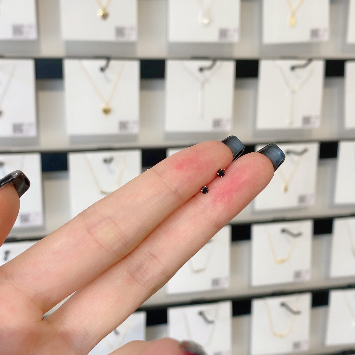 [Lumi Jewelry]Delicate Solitaire Earrings