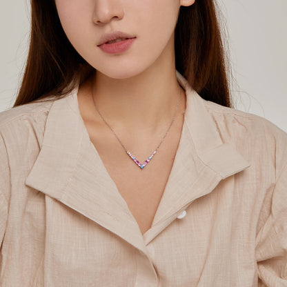[Lumi Jewelry]Ornate Round Cut Necklace