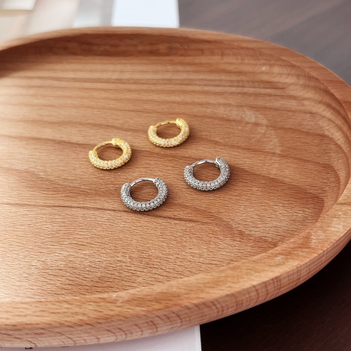 [Lumi Jewelry]Delicate Versatile Daily Earrings