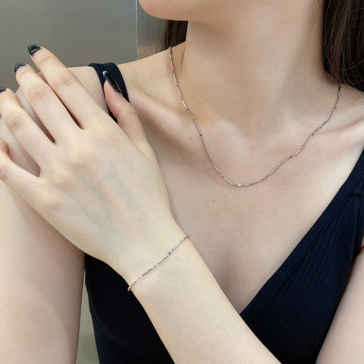 [Lumi Jewelry]Unique Colorful Daily Bracelet