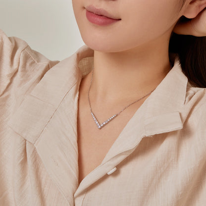 [Lumi Jewelry]Ornate Round Cut Necklace