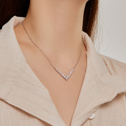 [Lumi Jewelry]Ornate Round Cut Necklace