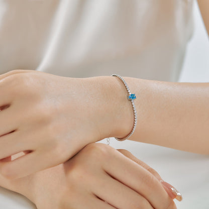 [Lumi Jewelry]0.75 Carat Exquisite Oval Cut Daily Bracelet