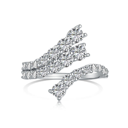[Lumi Jewelry]Unique Vivid Snake Shape Daily Ring