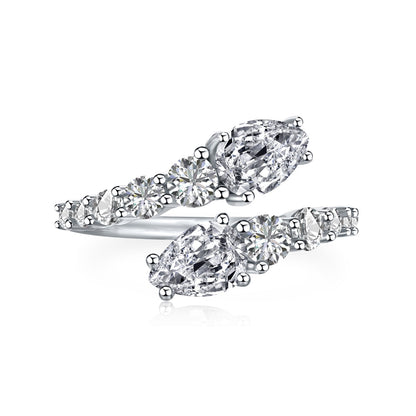 [Lumi Jewelry]Delicate Lively Snake Shape Daily Ring