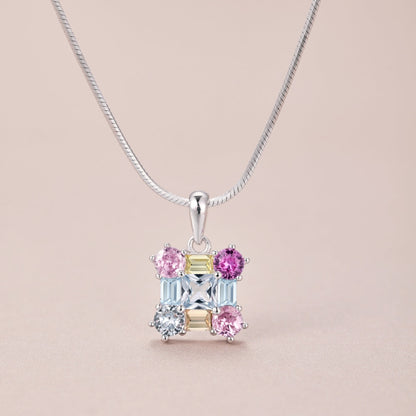 [Lumi Jewelry]Gorgeous Multi Colorful Necklace