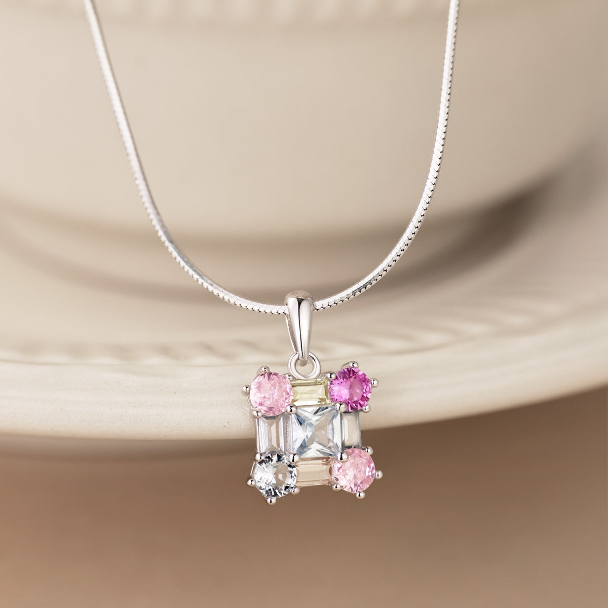 [Lumi Jewelry]Gorgeous Multi Colorful Necklace