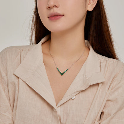 [Lumi Jewelry]Ornate Round Cut Necklace