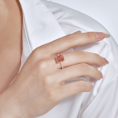 [Lumi Jewelry]4.0 Carat Luxurious Engagement Ring
