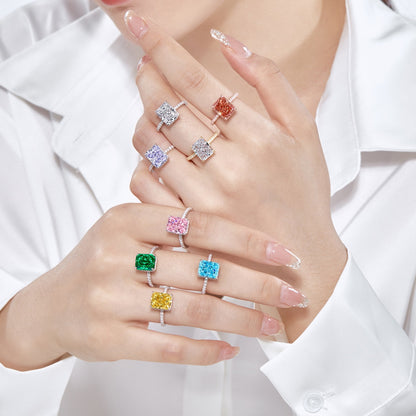 [Lumi Jewelry]4.0 Carat Luxurious Engagement Ring
