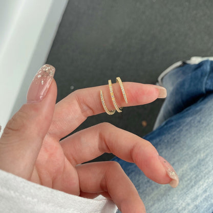 [Lumi Jewelry]Unique Vibrant Entangle Daily Ring