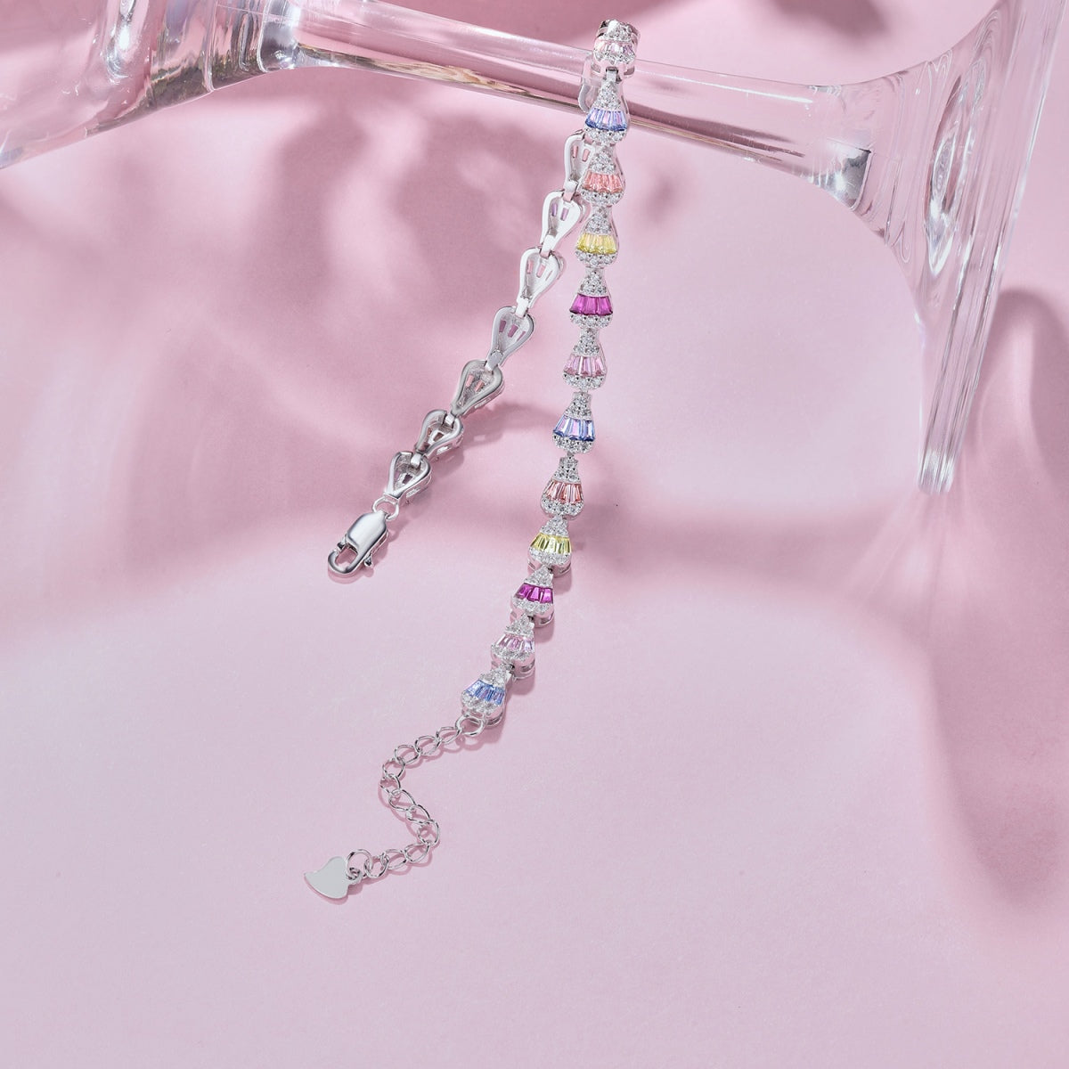 [Lumi Jewelry]Radiant Water Drop Shape Daily Bracelet