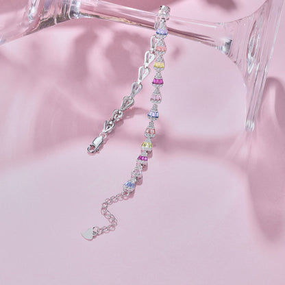 [Lumi Jewelry]Radiant Water Drop Shape Daily Bracelet