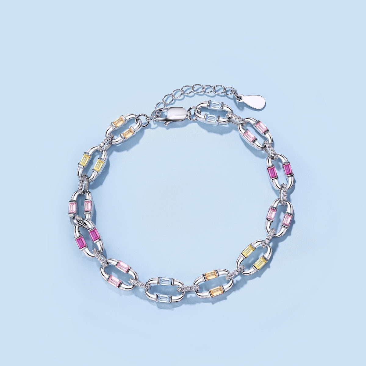 [Lumi Jewelry]Dazzling Colorful Daily Bracelet