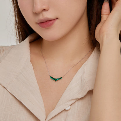 [Lumi Jewelry]Dainty Colorful Heart Necklace