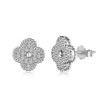 [Lumi Jewelry]Four Leaf Clover Fashion Earrings
