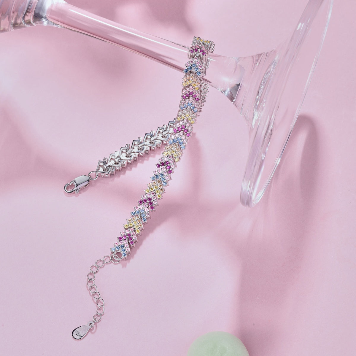 [Lumi Jewelry]Ornate Sparkling Round Cut Party Bracelet