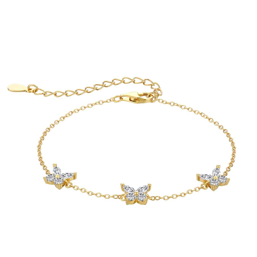 [Lumi Jewelry]Radiant Butterfly Shape Necklace