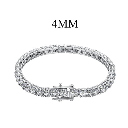 [Lumi Jewelry]Radiant Colorful Round Cut Party Bracelet
