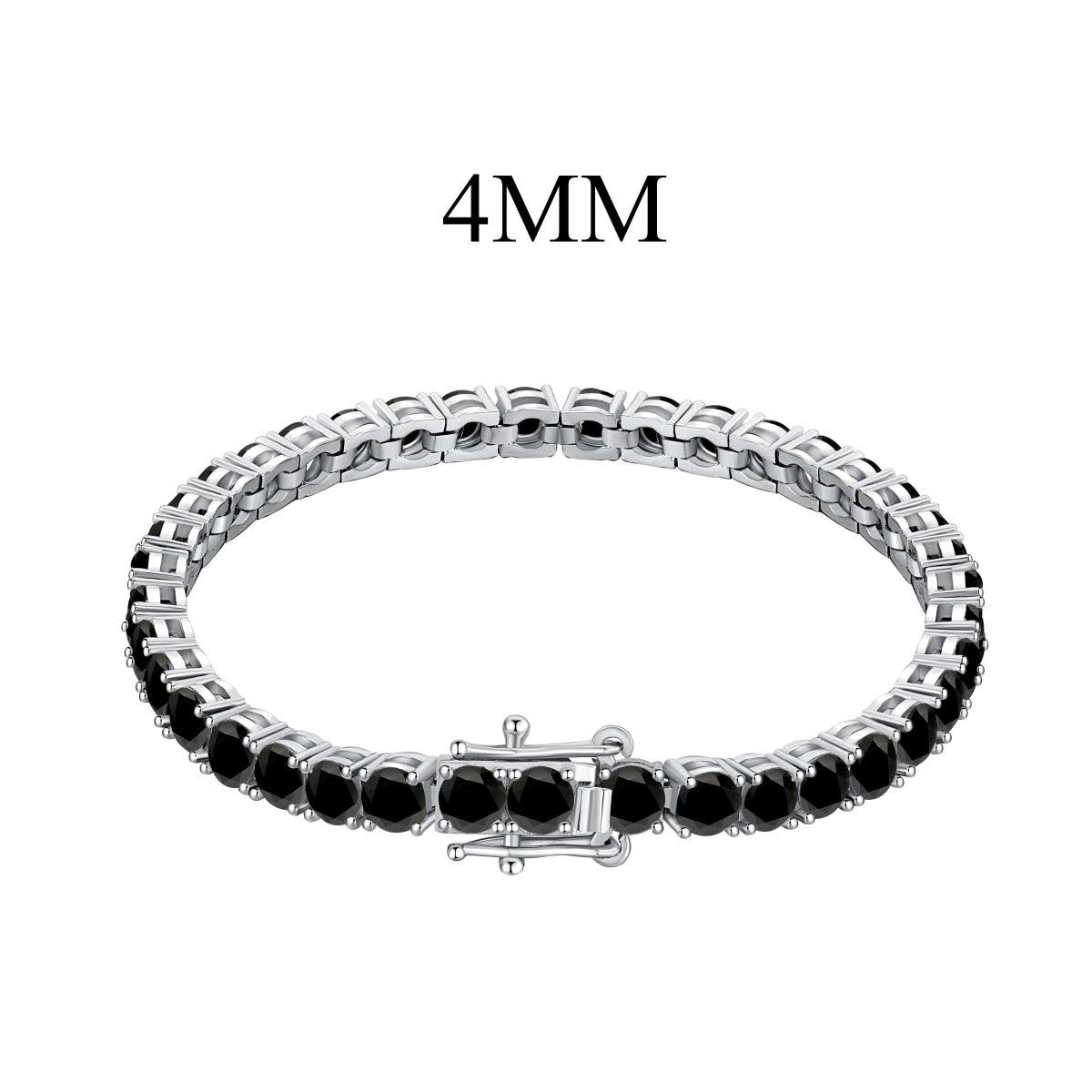 [Lumi Jewelry]Radiant Colorful Round Cut Party Bracelet