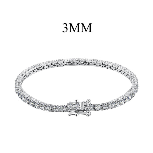 [Lumi Jewelry]Radiant Colorful Round Cut Party Bracelet