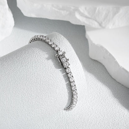 [Lumi Jewelry]Radiant Colorful Round Cut Party Bracelet