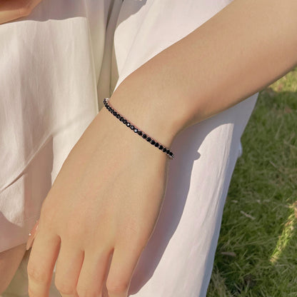 [Lumi Jewelry]Radiant Colorful Round Cut Party Bracelet