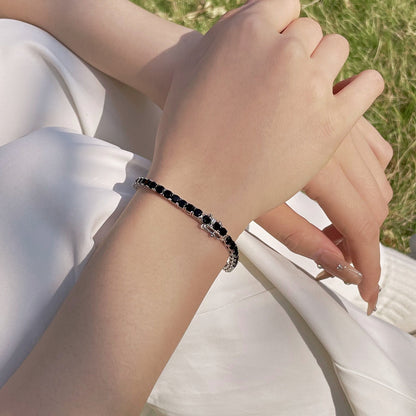 [Lumi Jewelry]Radiant Colorful Round Cut Party Bracelet