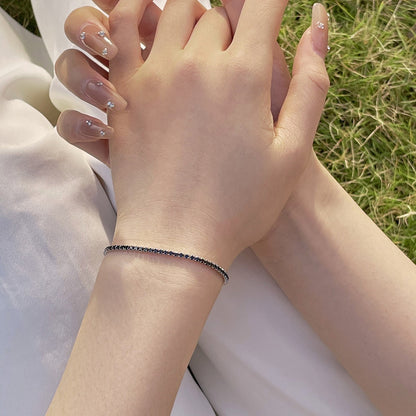 [Lumi Jewelry]Radiant Colorful Round Cut Party Bracelet