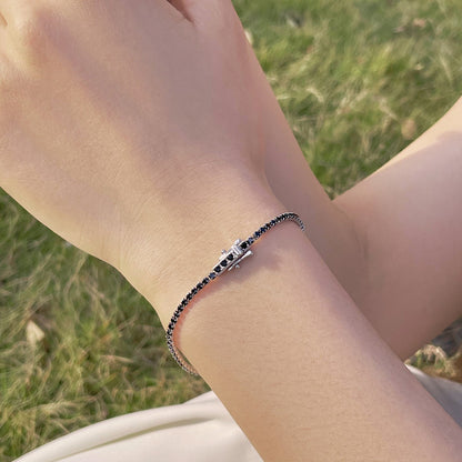 [Lumi Jewelry]Radiant Colorful Round Cut Party Bracelet