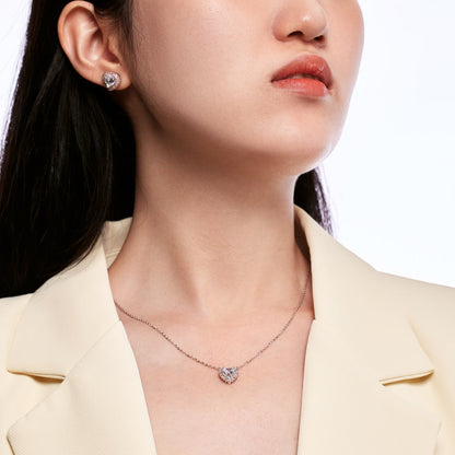 [Lumi Jewelry]Exquisite Heart Shape Necklace