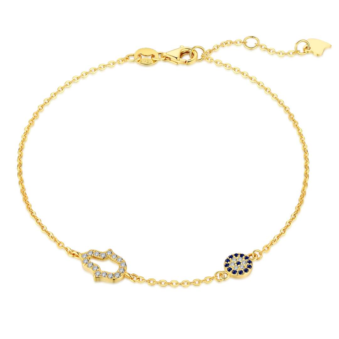 [Lumi Jewelry]Gost Shape & Round Shape Necklace