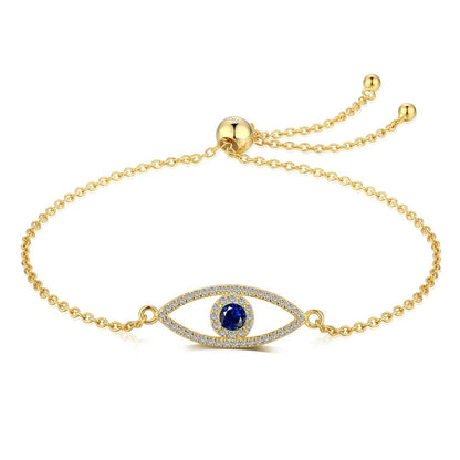 [Lumi Jewelry]Devil's Eye Hollow Design Bracelet