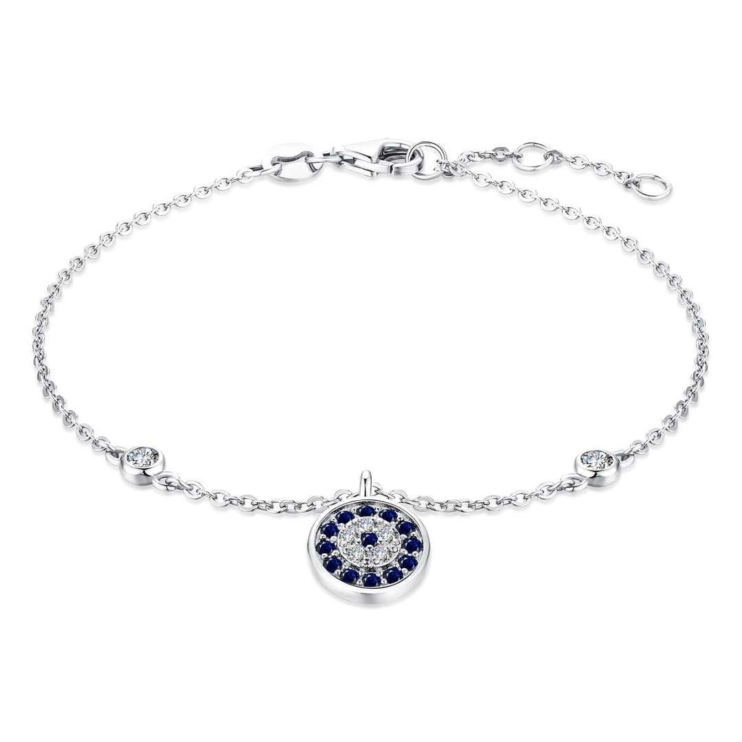 [Lumi Jewelry]Devil's Eye Round Shape Bracelet