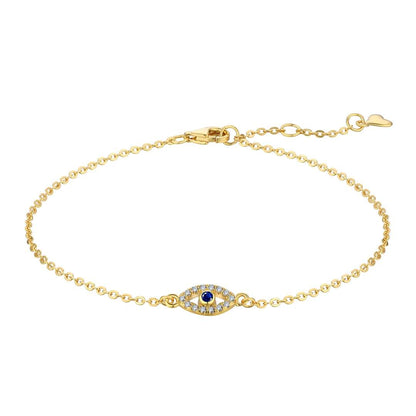[Lumi Jewelry]Evil Eye Shape Necklace