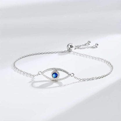 [Lumi Jewelry]Devil's Eye Hollow Design Bracelet