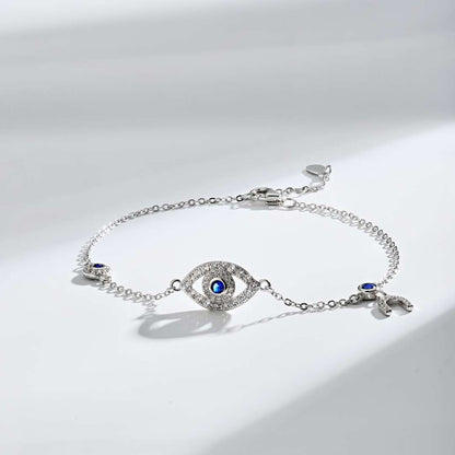 [Lumi Jewelry]Dainty Eye Shape Necklace
