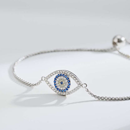 [Lumi Jewelry]Dazzling Eye Shape Necklace